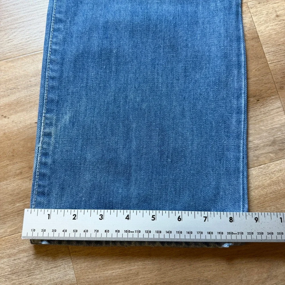 Diesel Roxe Jeans Mens 29x32 Blue Relaxed Straight Leg Light Wash Made in Italy‎